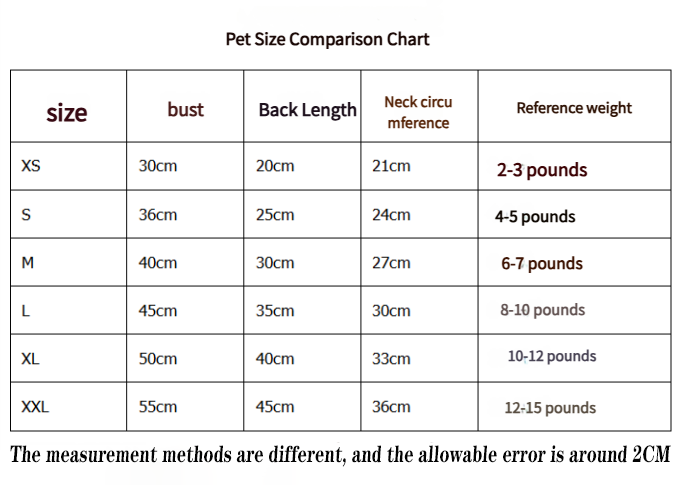 Red Cute Sailor Dog Outfit - Striped Shirt & Anchor Overalls for Small Dogs (Size : XXL ) Tristar Online