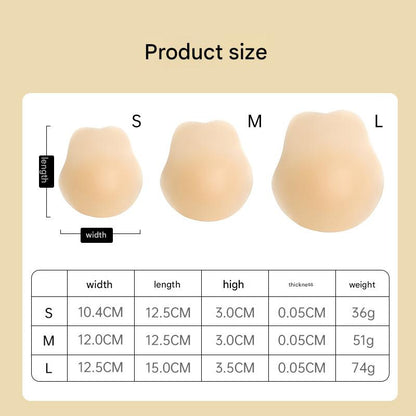 Size M 3 Pairs Skin Color Reusable Silicone Breast Lift Nipple Covers - Invisible Adhesive Bra Pasties for Seamless Lift & Coverage Tristar Online