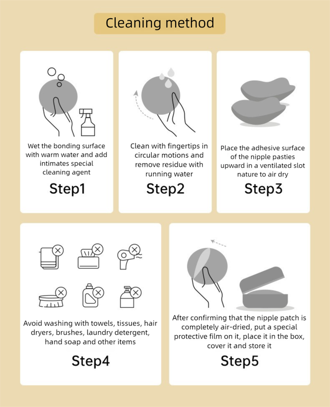 Size M 3 Pairs Skin Color Reusable Silicone Breast Lift Nipple Covers - Invisible Adhesive Bra Pasties for Seamless Lift & Coverage Tristar Online