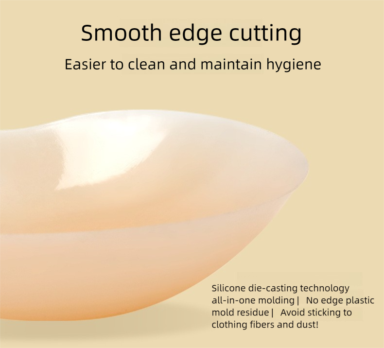 Size L 3 Pairs Skin Color Reusable Silicone Breast Lift Nipple Covers - Invisible Adhesive Bra Pasties for Seamless Lift & Coverage Tristar Online