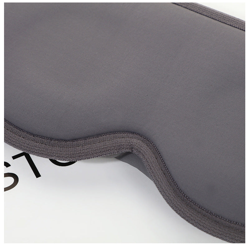 2 Pcs Grey 3D Contoured Eye Mask - Total Blackout, Pressure-Free Memory Foam, Skin-Friendly & Breathable for Deep Rest Tristar Online