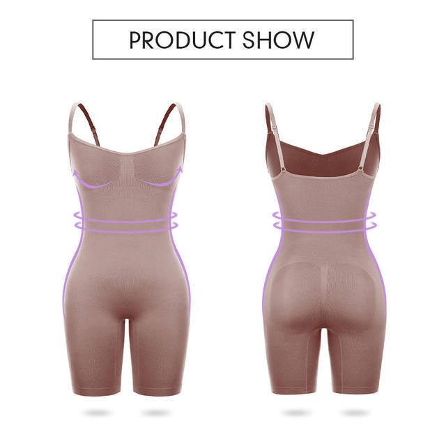 Size XXL Skin Color Seamless Full Body Shaper for Women - Tummy Control, Butt Lifter & Thigh Slimmer Bodysuit Tristar Online