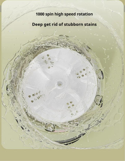 Blue Portable Mini Washing Machine - Rechargeable USB-C Electric Washer for Travel, Delicates & Socks Tristar Online