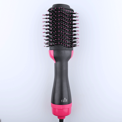 Pink And Grey One-Step Hair Dryer & Volumizer Hot Air Brush - Salon Styler for Drying, Smoothing & Volume Tristar Online