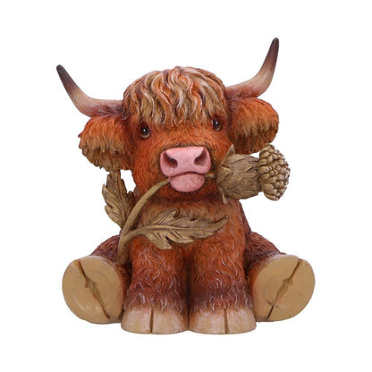 Cute Scottish Highland Cow Resin Statue - Nordic Home Decor Gift Tristar Online