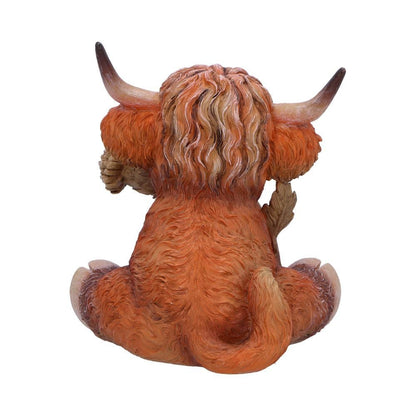 Cute Scottish Highland Cow Resin Statue - Nordic Home Decor Gift Tristar Online