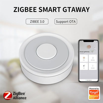 Apple HomeKit Compatible Dual-Mode Wired Tuya Zigbee Gateway Tristar Online