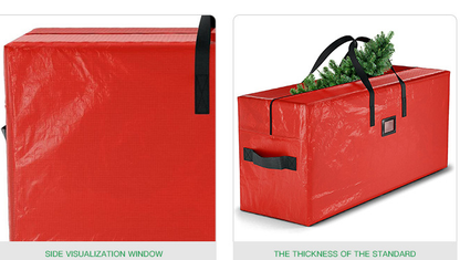 Red 122*34*51CM Durable Dustproof Christmas Tree Storage Bag Tristar Online