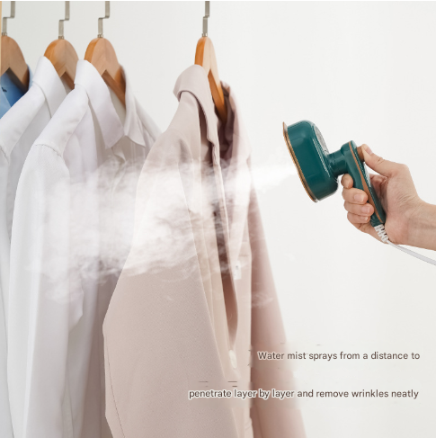 White Mini Handheld Steam Iron - Portable Garment Steamer Tristar Online