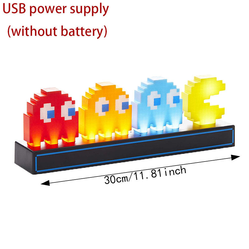 Cute Pac-Man Night Light Set with 3-Level Dimming Tristar Online