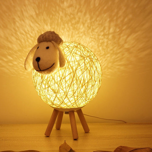 Nordic-Style Sheep Night Light - Warm Romantic Bedroom Lamp Tristar Online