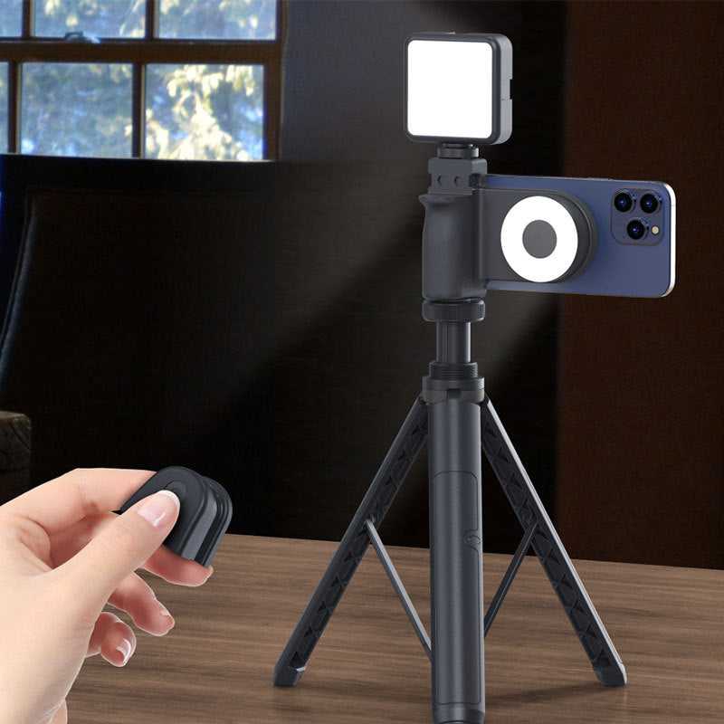 MagSafe Compatible Camera Grip & Phone Stand with Detachable Bluetooth Remote - Versatile Photography Assistant(grey) Tristar Online