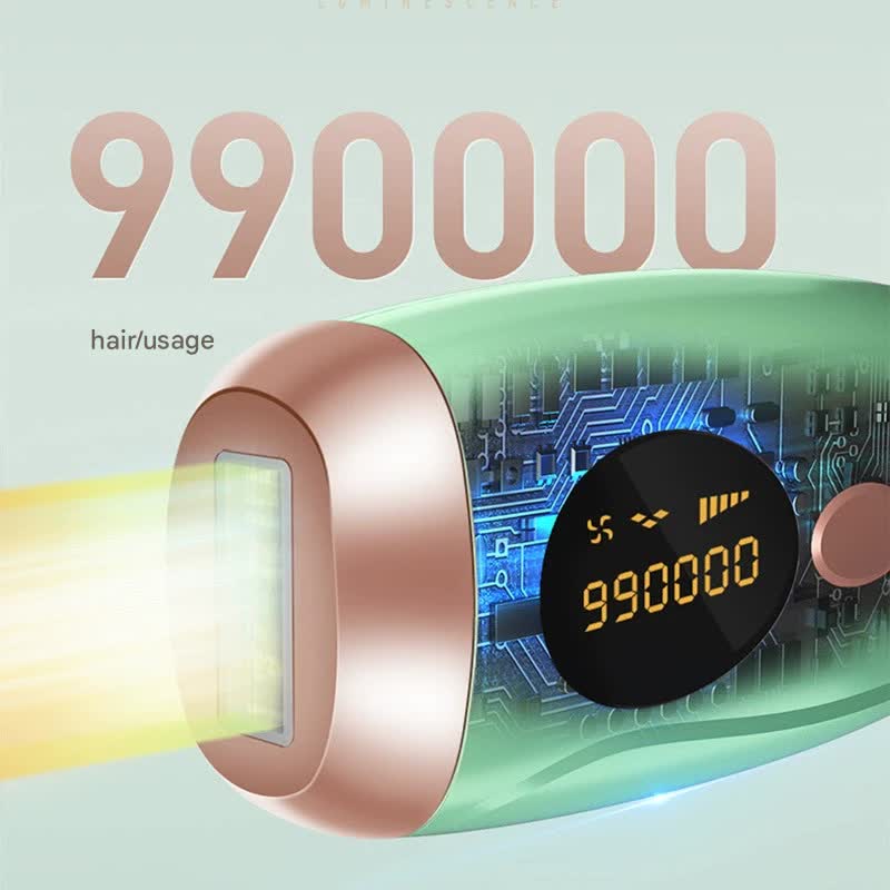 Advanced IPL Home Hair Removal System - 990K Flashes, 5 Levels, Auto/Manual Mode for Silky Skin(white) Tristar Online