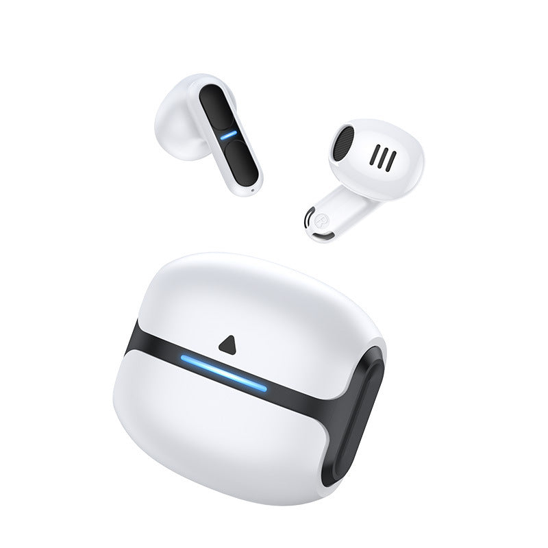 TWS Wireless Earbuds with Bluetooth 5.3 - 13mm Drivers, 21H Playtime, LED Charging Case(white) Tristar Online