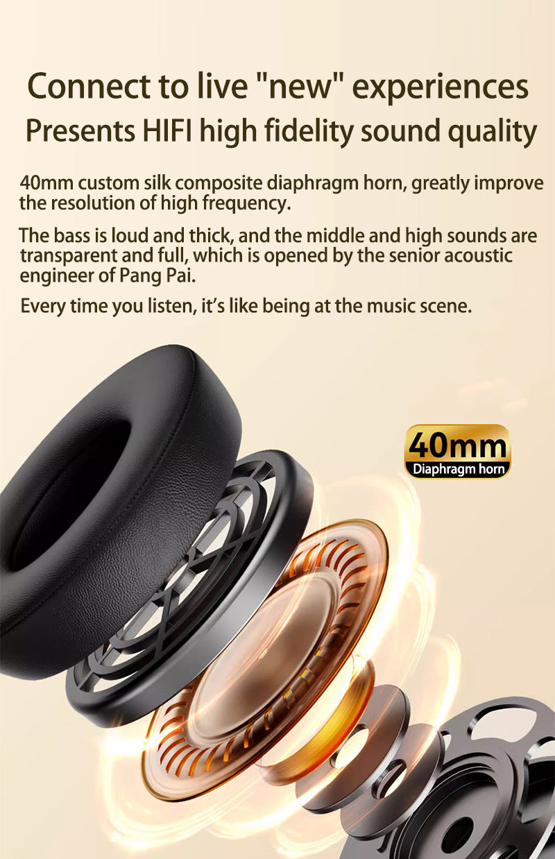 Wireless Over-Ear Headphones with Graffiti Design - Bluetooth 5.3, HIFI Sound, RGB Light, 8H Playtime(red) Tristar Online