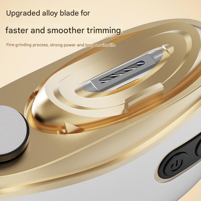 Electric Nail Clipper & Grinder - 2-in-1 Automatic Trimmer with 2 Speeds, Type-C Charging, Safe for All Ages(white) Tristar Online
