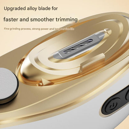 Electric Nail Clipper & Grinder - 2-in-1 Automatic Trimmer with 2 Speeds, Type-C Charging, Safe for All Ages(white) Tristar Online
