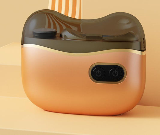 Electric Nail Clipper & Grinder - 2-in-1 Automatic Trimmer with 2 Speeds, Type-C Charging, Safe for All Ages(Orange) Tristar Online