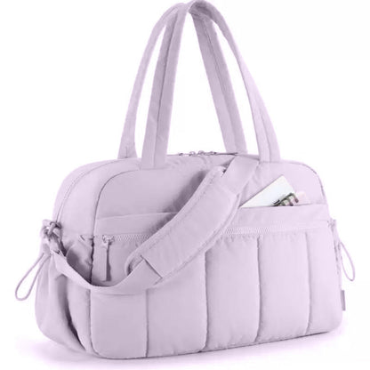 Purple Versatile Carry-On Travel Duffel Bag - Airline Personal Item Size with Waterproof Wet Pocket & Trolley Sleeve Tristar Online