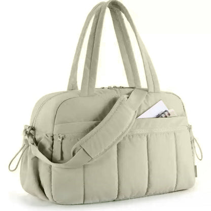 Light Green Versatile Carry-On Travel Duffel Bag - Airline Personal Item Size with Waterproof Wet Pocket & Trolley Sleeve Tristar Online