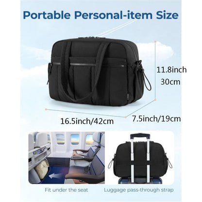 Light Green Versatile Carry-On Travel Duffel Bag - Airline Personal Item Size with Waterproof Wet Pocket & Trolley Sleeve Tristar Online