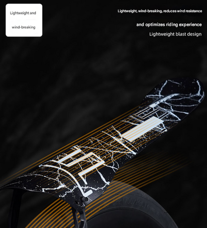 Style A Black Lightweight Bicycle Rear Mudguard - Adjustable PP5 Fender for MTB, Road & Folding Bikes (NOT for V-Brakes) Tristar Online