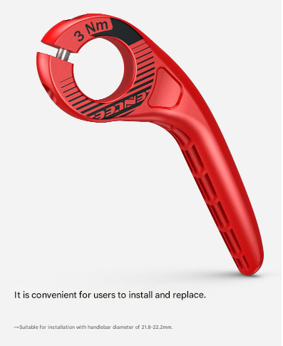 Black Ultralight Ergonomic Bike Bar Ends - High-Strength Composite Horn Grips (22.2mm) Tristar Online