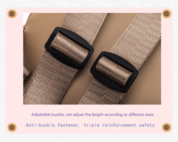 Dark Blue Adorable Monster Pet Backpack Harness - Small Dog & Cat Treat Pouch with Poop Bag Dispenser Tristar Online