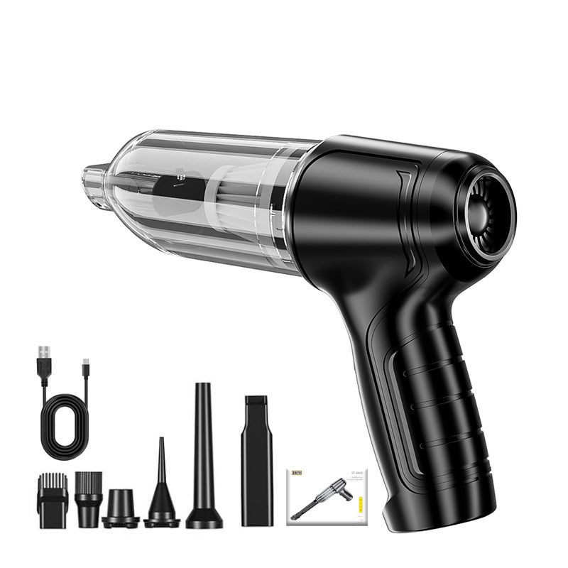 Black Powerful 3-in-1 Cordless Handheld Vacuum Cleaner - 12000Pa Suction & Air Duster Blower for Car Home & Office Tristar Online