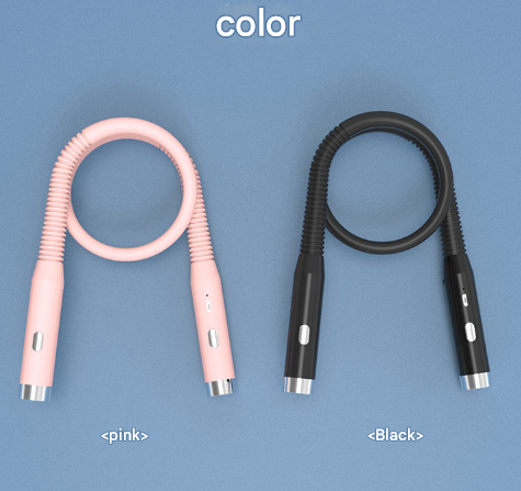 Black Hands-Free LED Neck Reading Light - USB Rechargeable with 3 Color & Brightness Modes, Flexible Gooseneck for Books, Crafts & Knitting Tristar Online