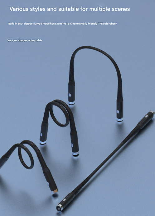 Pink Hands-Free LED Neck Reading Light - USB Rechargeable with 3 Color & Brightness Modes, Flexible Gooseneck for Books, Crafts & Knitting Tristar Online