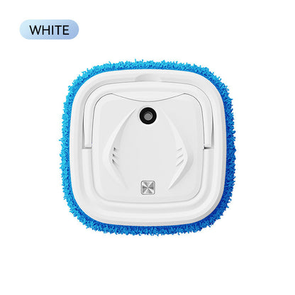 White Smart Robotic Floor Mop with Humidifier Spray - Ultra-Slim Automatic Wet & Dry Floor Cleaner Tristar Online