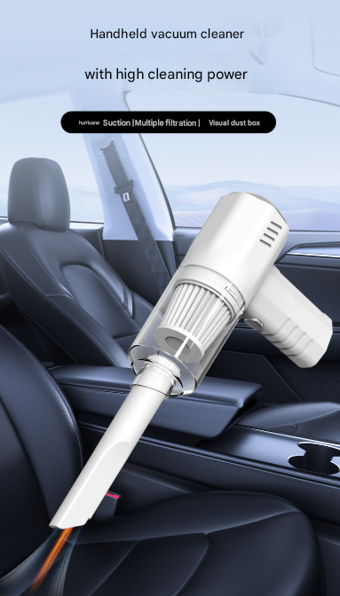 White 2-in-1 Cordless Handheld Vacuum and Air Blower - Portable & Lightweight Cleaner for Car, Home, and Pet Hair Tristar Online