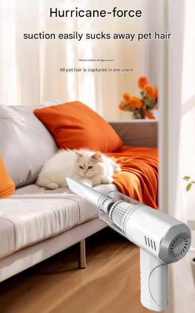 White 2-in-1 Cordless Handheld Vacuum and Air Blower - Portable & Lightweight Cleaner for Car, Home, and Pet Hair Tristar Online