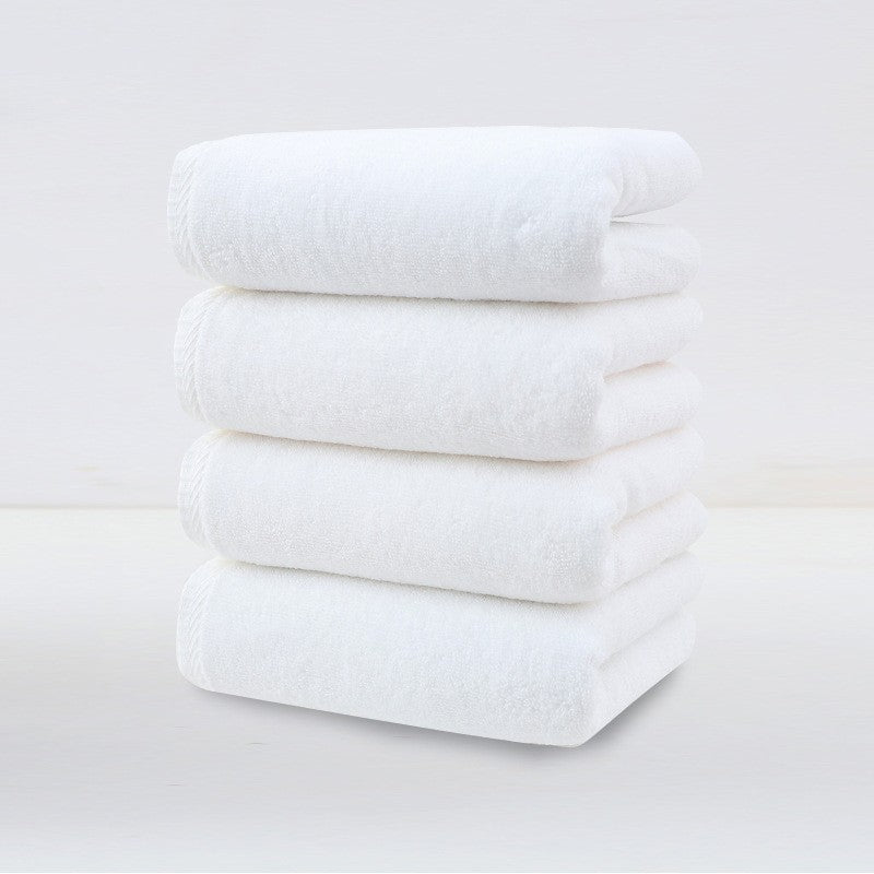 White Plush Cotton Hand Towel Set (4-Pack) - Ultra Soft, Absorbent & Quick-Drying Face Towels for Bathroom Tristar Online