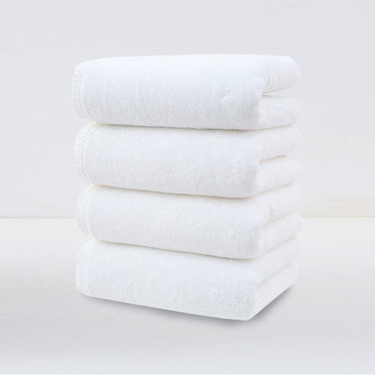 White Plush Cotton Hand Towel Set (4-Pack) - Ultra Soft, Absorbent & Quick-Drying Face Towels for Bathroom Tristar Online