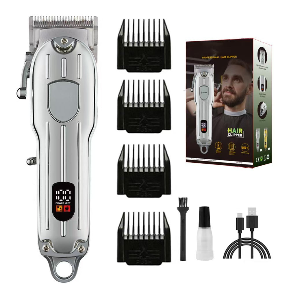 Silver Professional Electric Hair Clipper - Advanced Barber Trimmer Tristar Online