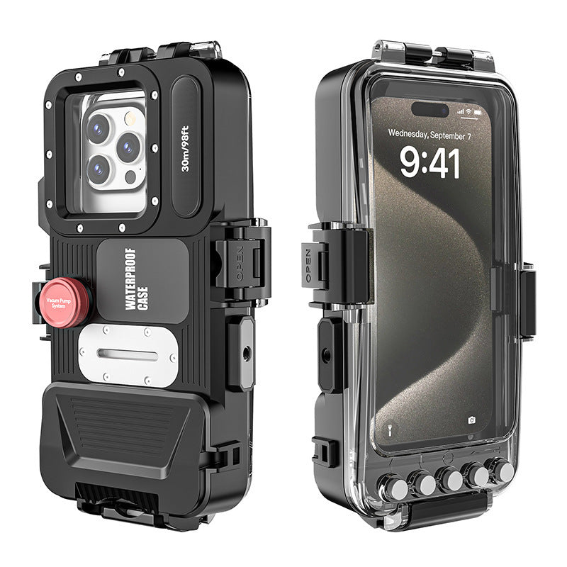 Universal 30m Bluetooth Diving Case for Apple & Samsung - Deep-Water Waterproof Phone Protector Tristar Online