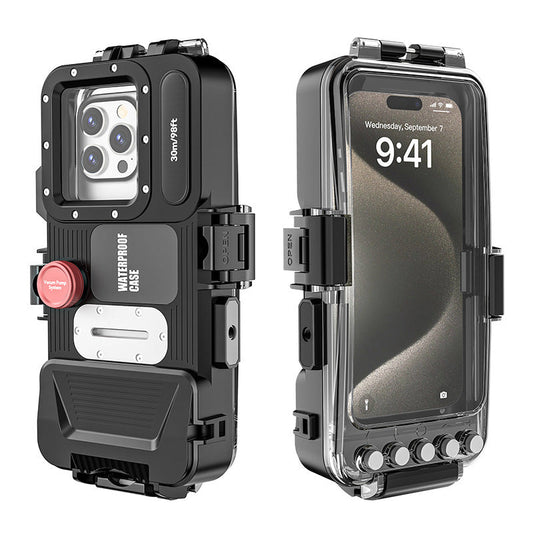 Universal 30m Bluetooth Diving Case for Apple & Samsung - Deep-Water Waterproof Phone Protector Tristar Online