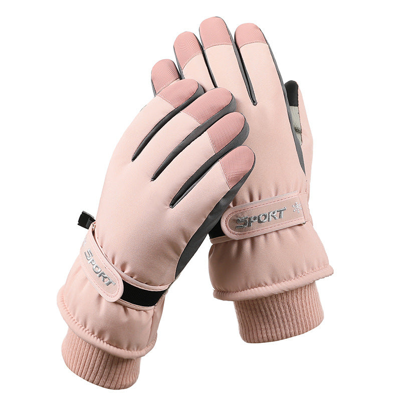 Men's Black-white Color Combination Top-Rated Waterproof Touchscreen Ski Gloves - Fleece-Lined for Men & Women Tristar Online