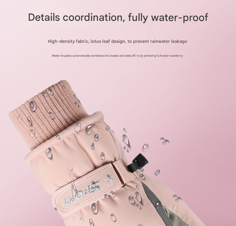 Men's Black-white Color Combination Top-Rated Waterproof Touchscreen Ski Gloves - Fleece-Lined for Men & Women Tristar Online