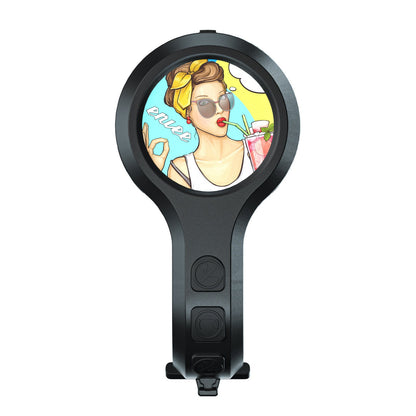 Drinking Girl Super Loud 2-Piece Bicycle Horn Set - Durable Alarm Bell for Mountain & Road Bikes Tristar Online