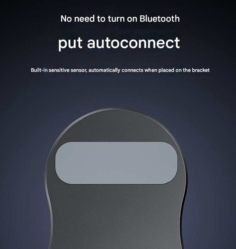 Black Magic Induction Speaker & Adjustable Phone Stand with RGB Lights Tristar Online