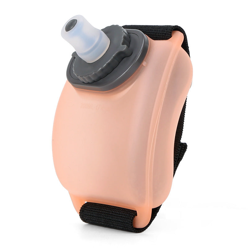 2-Pices Orange Ergonomic Wearable Hydration Flask - Hands-Free Wrist Water Bottle for Running & Sports Tristar Online