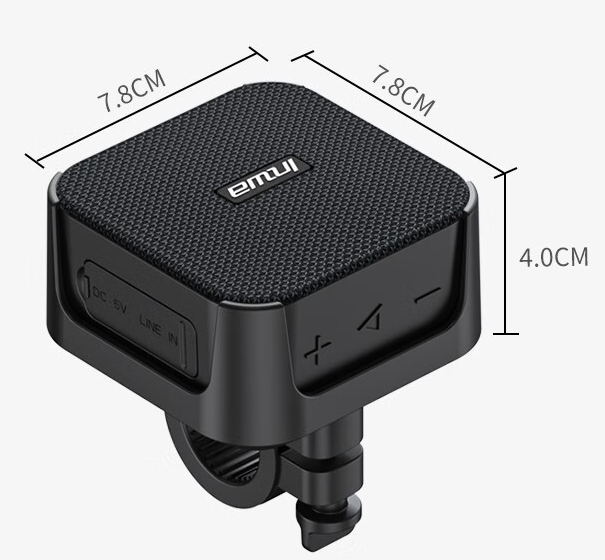 Rugged Portable Bike Bluetooth Speaker - Waterproof Outdoor Sound System with Mount Tristar Online