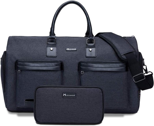 Black 45L Garment Duffel Bag - Men's Travel Suit Bag - Carry On Weekender Tristar Online