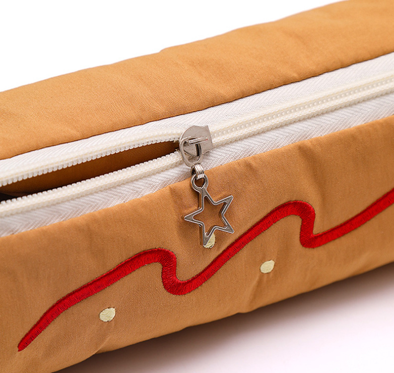 Coffee Vibrant Color Block Pencil Case - Large Capacity Stationery Organizer for School & Office Tristar Online