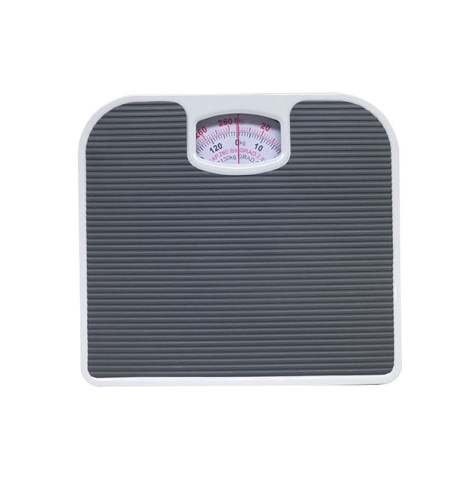 Dark Gray Classic Mechanical Bathroom Scale - Battery-Free Analog Body Weight Scale with Non-Slip Platform Tristar Online