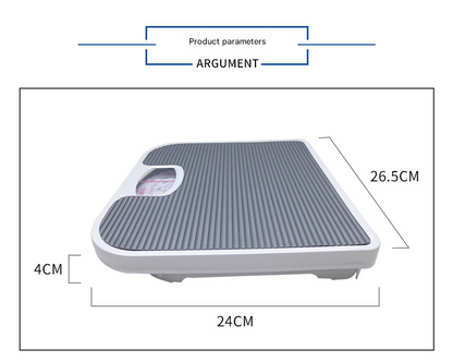 Blue Classic Mechanical Bathroom Scale - Battery-Free Analog Body Weight Scale with Non-Slip Platform Tristar Online