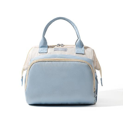 Blue Versatile 3-in-1 Nappy Bag | Convertible Backpack, Tote & Crossbody with Insulated Pockets Tristar Online